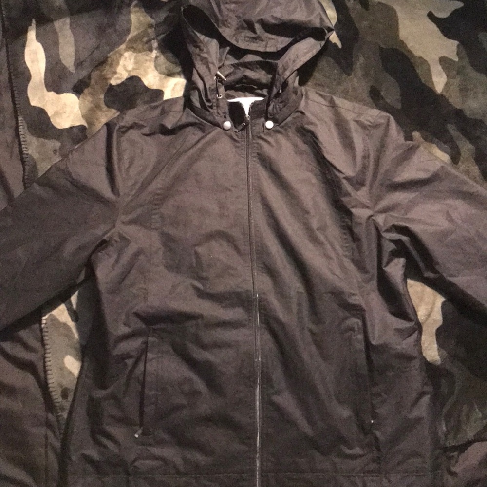Black Port Authority Raincoat/Jacket
